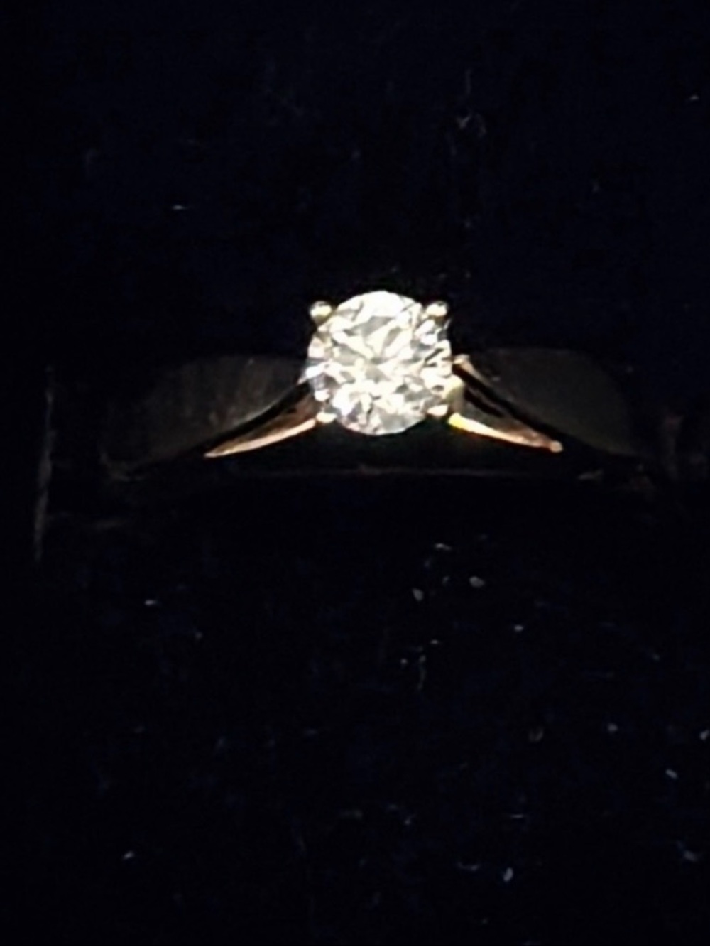 🌟6XHP🌟Ladies 0.28 Real Diamond ring. Ring Size 5 weighing 1.77 grams - Picture 11 of 13